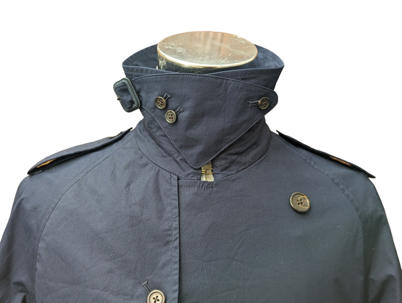 Polo Ralph Lauren Trench Coat M/40 Navy Cotton/Elastane