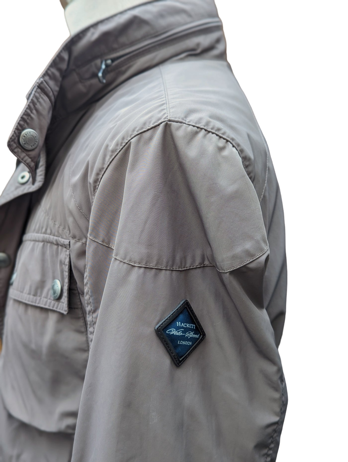 Hackett Velospeed Field Jacket L Soft Light Brown eHABERDASHER