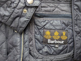 Barbour Jacket XS Navy Blue Ariel Padded Quilt Polyester