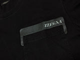 Zegna Tee Shirt S Black Pocket Cotton