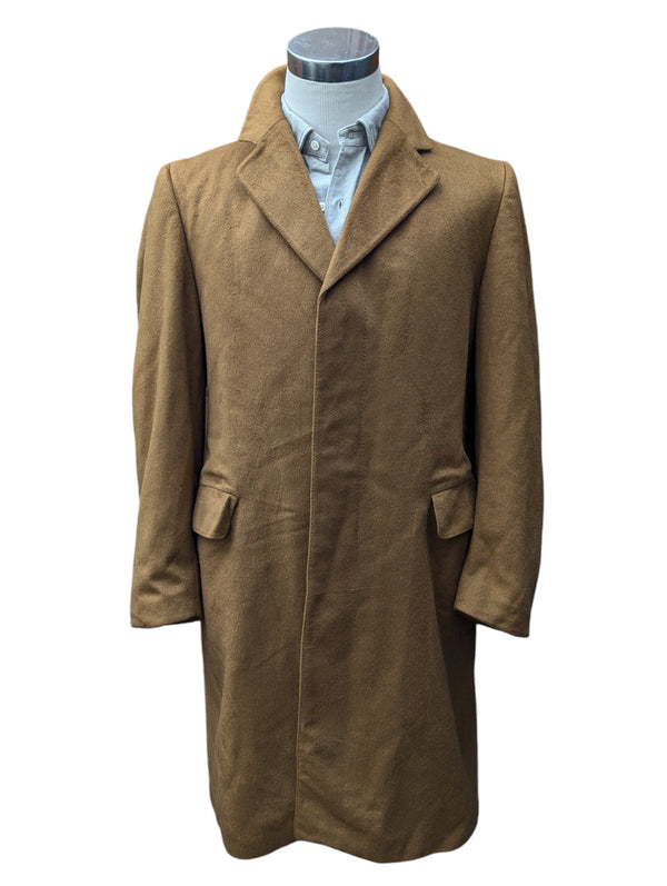 St. Michael UK Coat M/40 Caramel Pure Cashmere