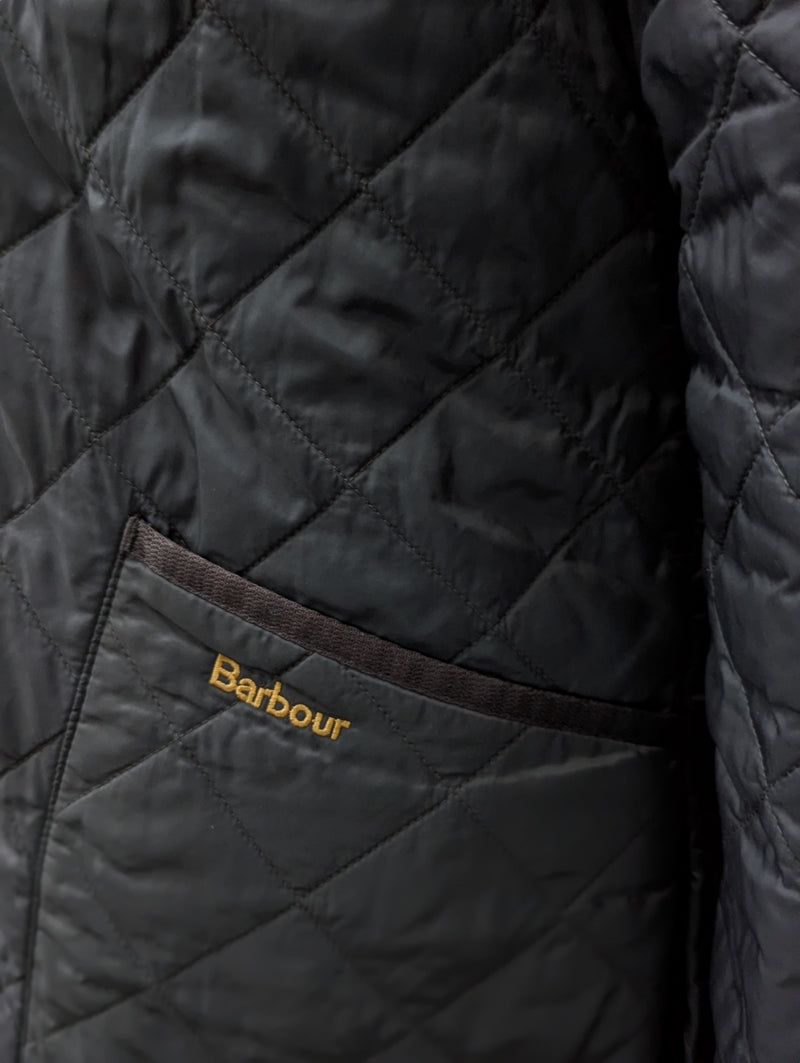 Barbour Jacket M Boldon Quilt Black Polyamide