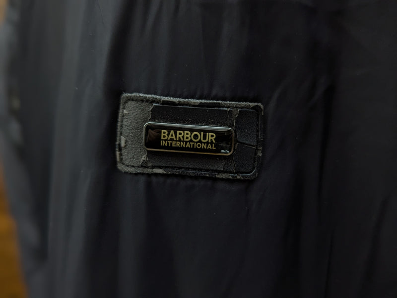 Barbour Jacket M Boldon Quilt Black Polyamide