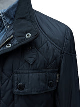 Barbour Jacket M Boldon Quilt Black Polyamide