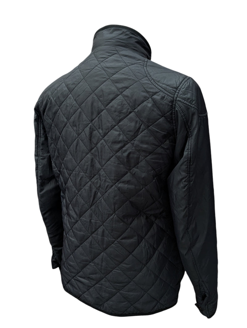 Barbour Jacket M Boldon Quilt Black Polyamide