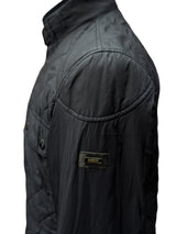 Barbour Jacket M Boldon Quilt Black Polyamide