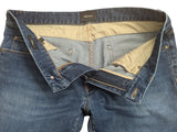 Zegna Jeans 33 Mid Blue 5 pocket cotton/elastane denim