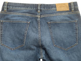 Zegna Jeans 33 Mid Blue 5 pocket cotton/elastane denim