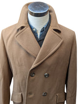 Dhobi English DB Coat M/L Camel Pure Heavy Wool