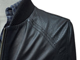 Pal Zileri Lab Jacket Slim M Black Soft Perforated Leather