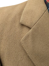 Vintage Aquascutum Coat 38S/40S Tan Lambswool