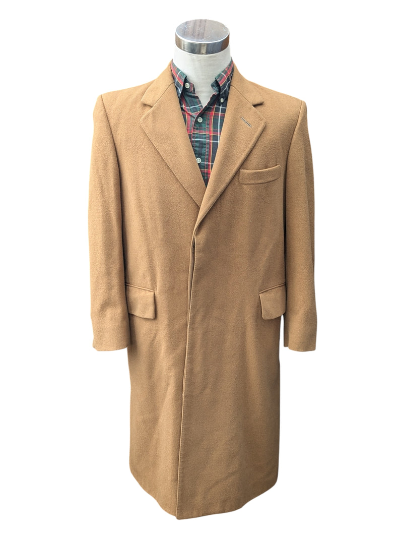 Vintage Aquascutum Coat 38S/40S Tan Lambswool