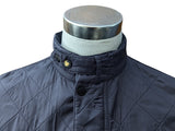 Barbour Jacket M Navy Blue Ariel Polarquilt Polyamide