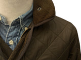 Barbour Coat S/M Olive  Padded Polar Quilt Polyester