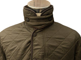 Barbour Coat S/M Olive  Padded Polar Quilt Polyester