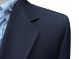 Paul Smith Coat M 39/40R Navy Wool Twill Italy