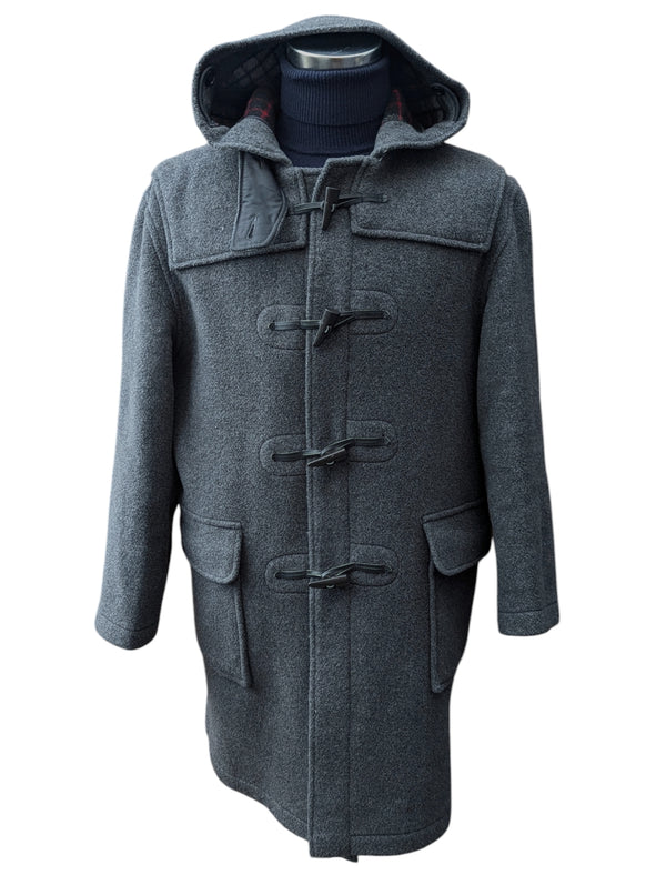 Gloverall Duffel Coat M/40 Charcoal Wool Blend