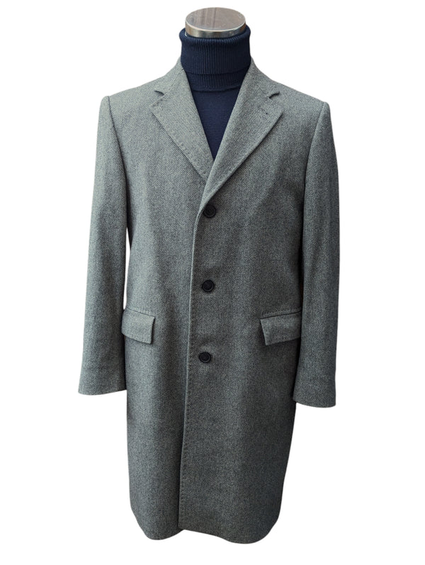 Strellson Switzerland Grey Weave Coat M/38R Wool blend